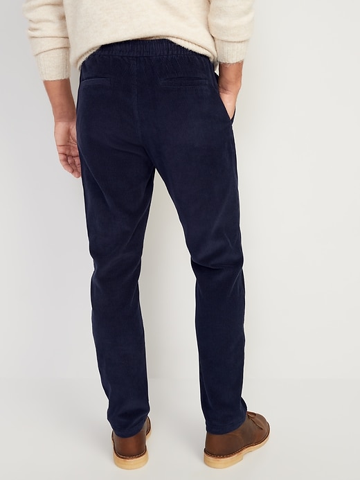 View large product image 2 of 3. Slim Corduroy Pull-On Chino Pants