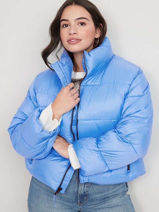 Image number 5 showing, Water-Resistant Frost Free Short Puffer Jacket