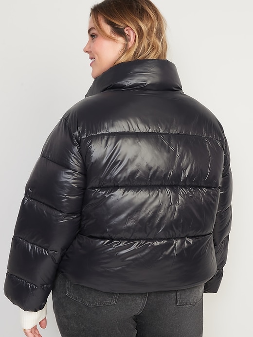 Image number 8 showing, Water-Resistant Frost Free Short Puffer Jacket