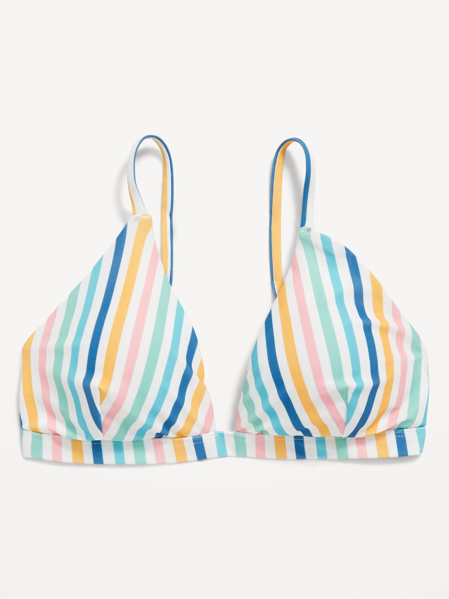 Matching Printed Triangle Bikini Swim Top Old Navy