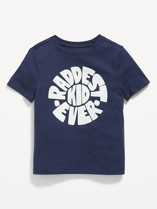 View large product image 1 of 3. Unisex Matching Graphic T-Shirt for Toddler
