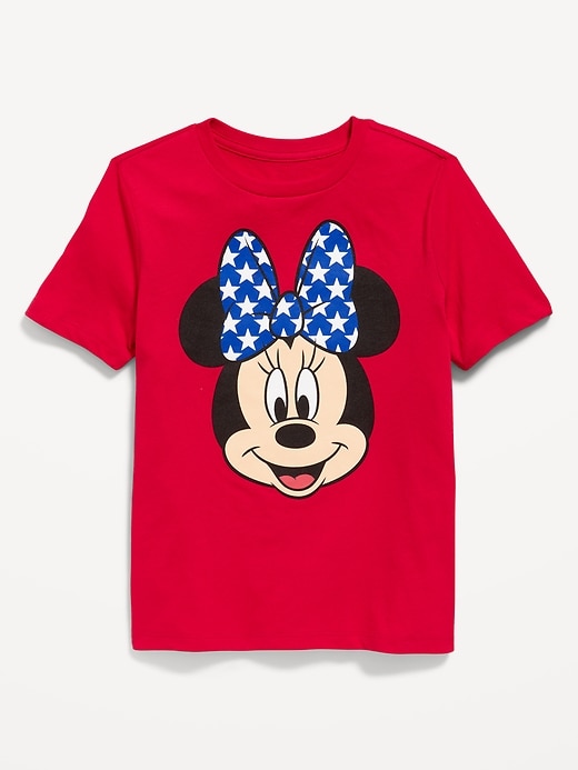 View large product image 1 of 3. Matching Disney© Minnie Mouse Gender-Neutral T-Shirt for Kids