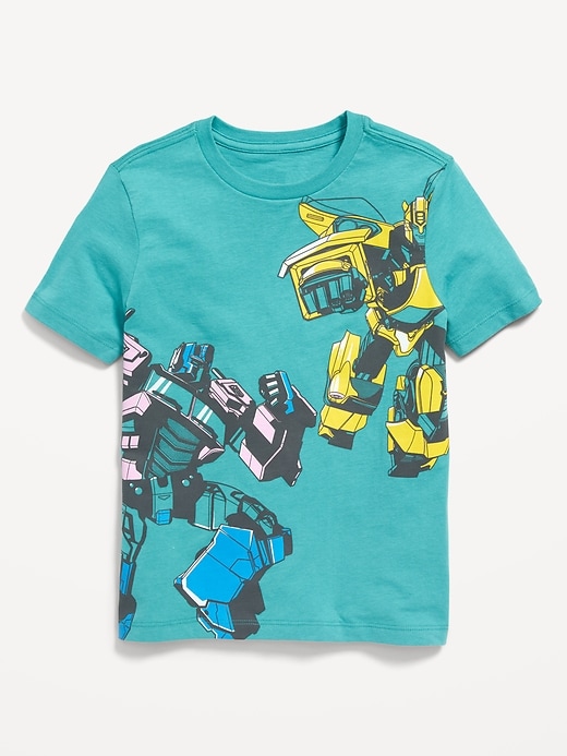 View large product image 1 of 2. Gender-Neutral Transformers™ Graphic T-Shirt for Kids