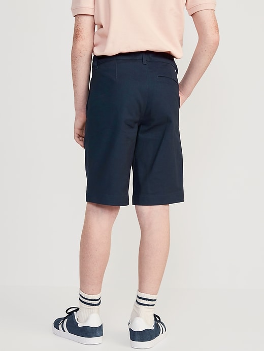View large product image 2 of 3. Twill Shorts for Boys (At Knee)