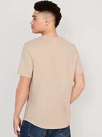 View large product image 3 of 3. Soft-Washed Curved-Hem T-Shirt 3-Pack