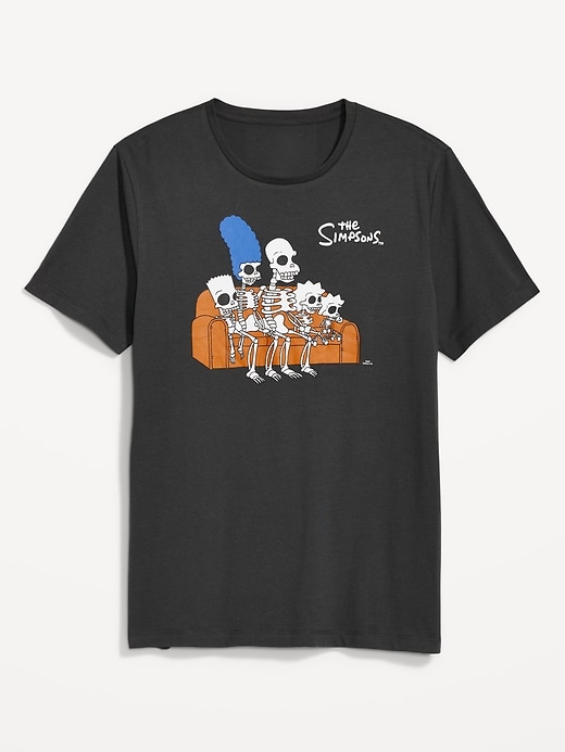 View large product image 1 of 1. The Simpsons™ Gender-Neutral Halloween T-Shirt for Adults