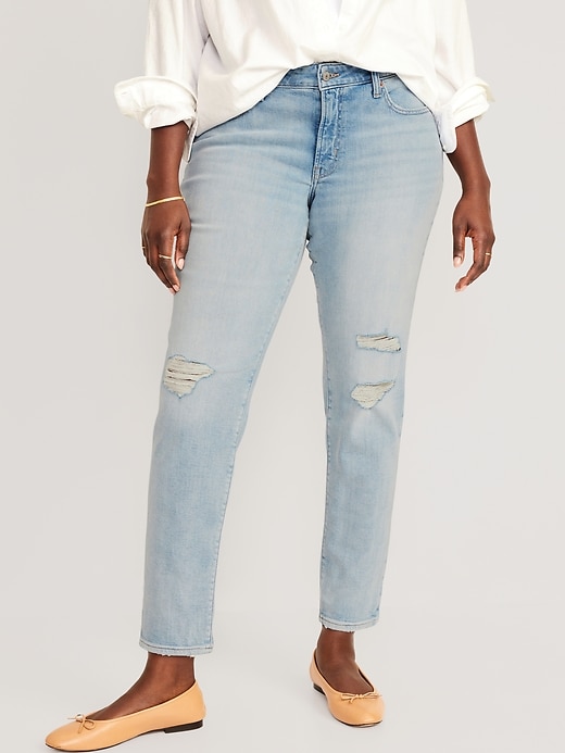 Image number 5 showing, Mid-Rise OG Straight Ankle Jeans