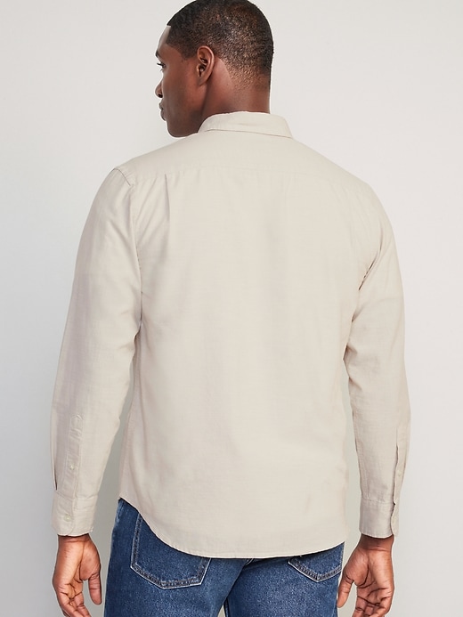 Image number 2 showing, Regular-Fit Everyday Non-Stretch Chambray Shirt
