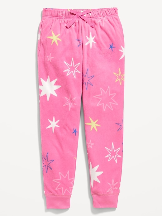 View large product image 1 of 2. Microfleece Pajama Joggers for Girls