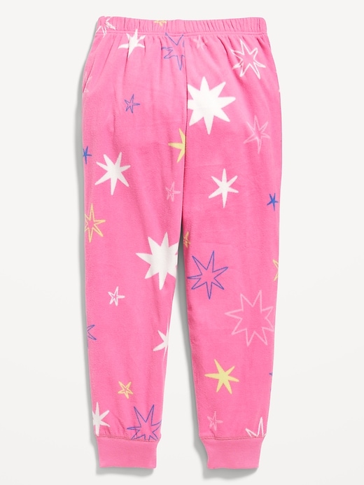 View large product image 2 of 2. Microfleece Pajama Joggers for Girls
