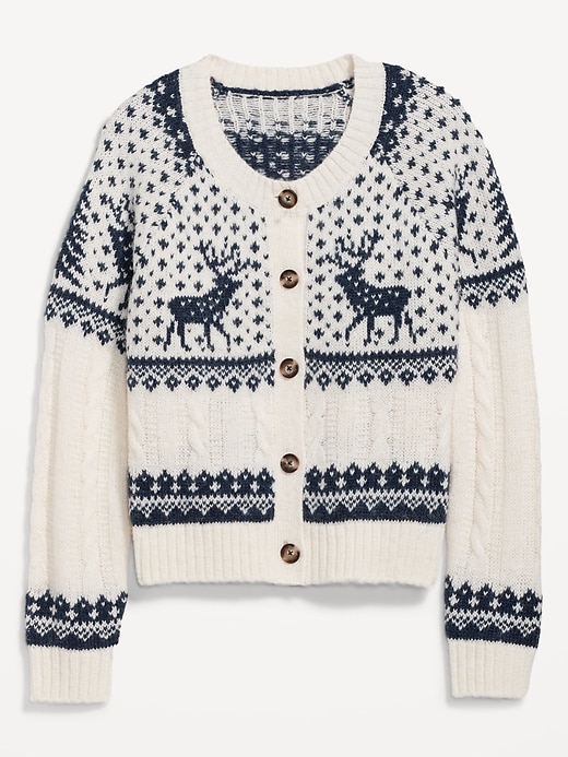 Fair Isle Cardigan Sweater Old Navy