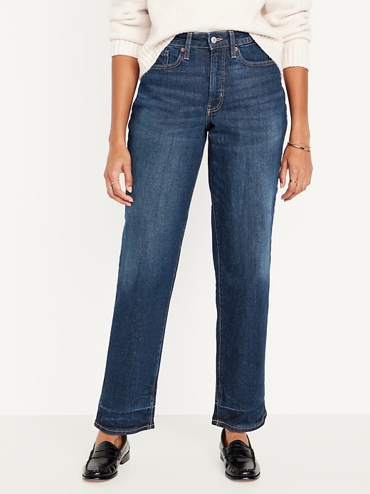 Image number 1 showing, Curvy High-Waisted OG Loose Jeans