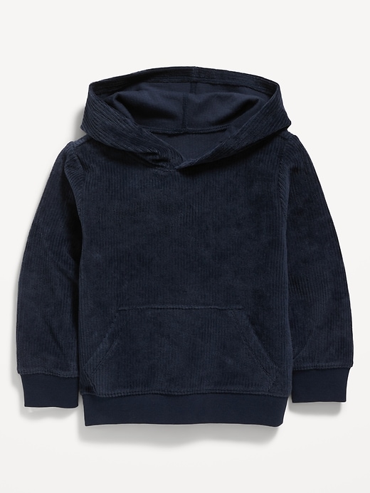 View large product image 1 of 1. Velvet Pullover Hoodie for Toddler Boys