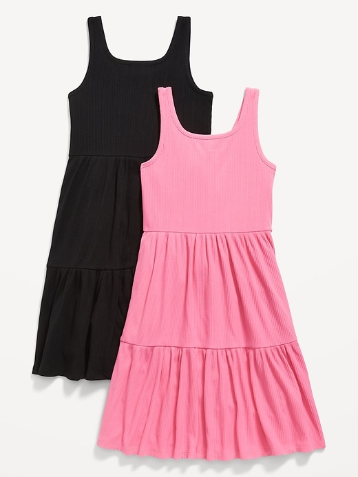 View large product image 2 of 2. Sleeveless Swing Dress 2-Pack for Girls