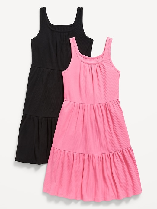 View large product image 1 of 2. Sleeveless Swing Dress 2-Pack for Girls