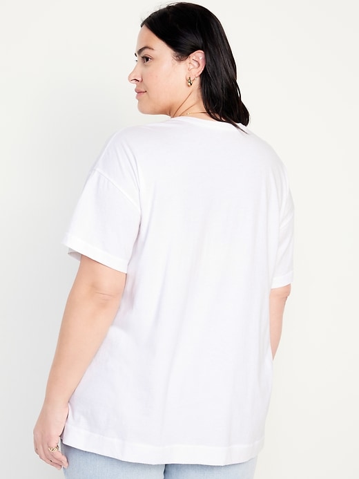 Image number 8 showing, Oversized EveryWear Graphic Tunic T-Shirt