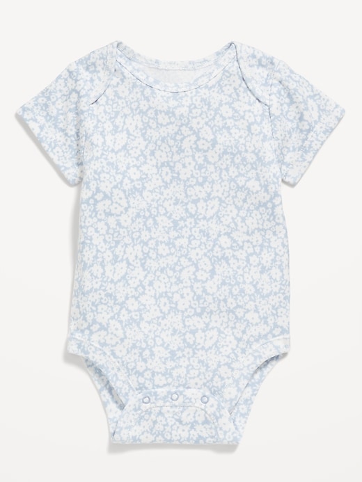 View large product image 1 of 2. Unisex Printed Bodysuit for Baby