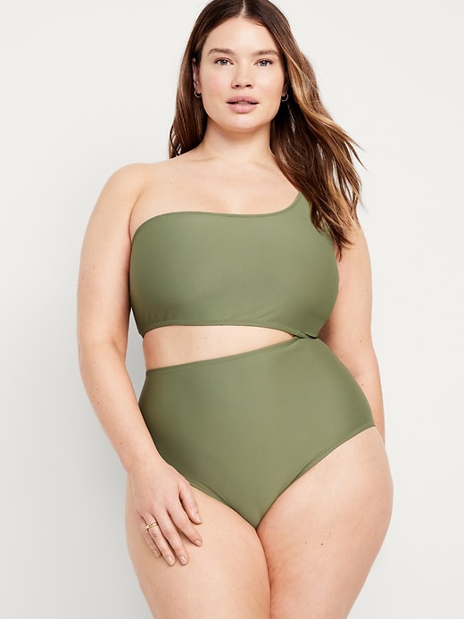 Image number 7 showing, Side Cutout One-Piece Swimsuit