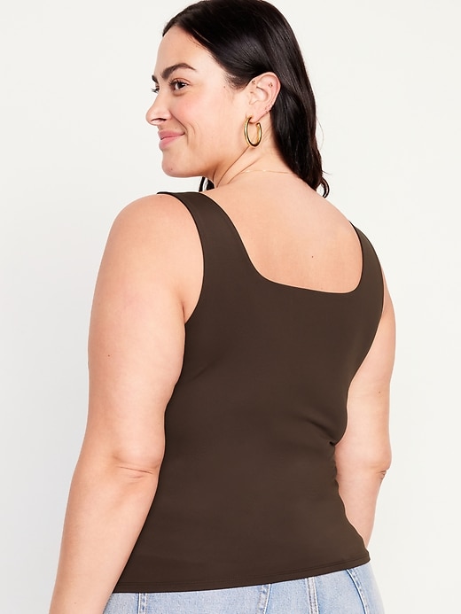 Image number 8 showing, Double-Layer Tank Top