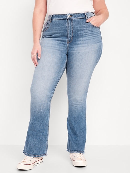 Image number 7 showing, Extra High-Waisted Flare Jeans