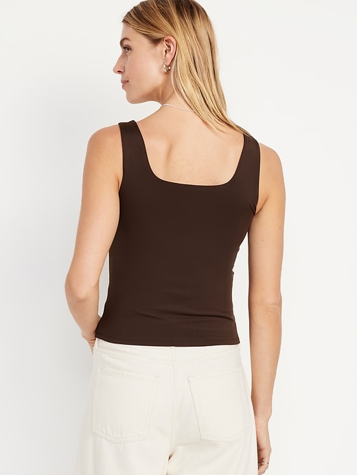 Image number 2 showing, Double-Layer Tank Top