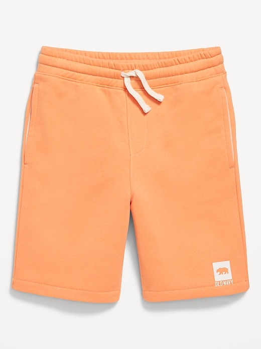 View large product image 1 of 1. Fleece Logo-Graphic Jogger Shorts for Boys (At Knee)
