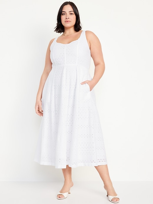 Image number 6 showing, Fit & Flare Sleeveless Midi Dress