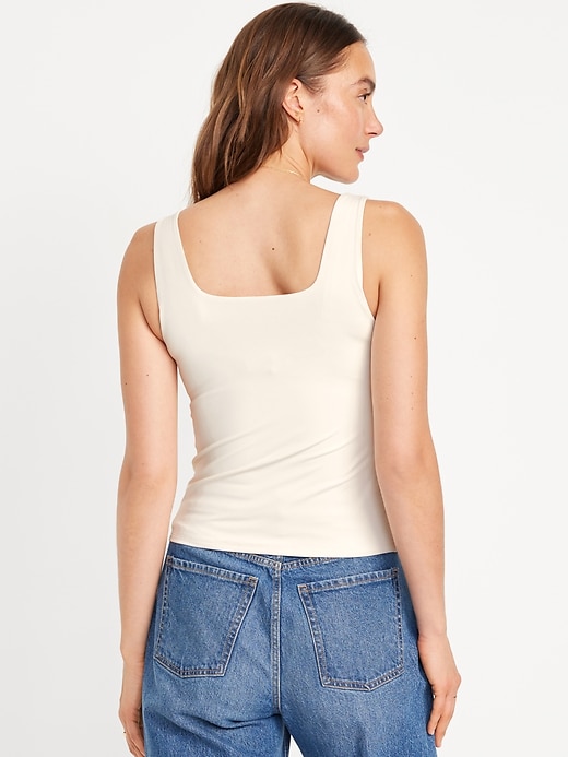 Image number 2 showing, Double-Layer Tank Top