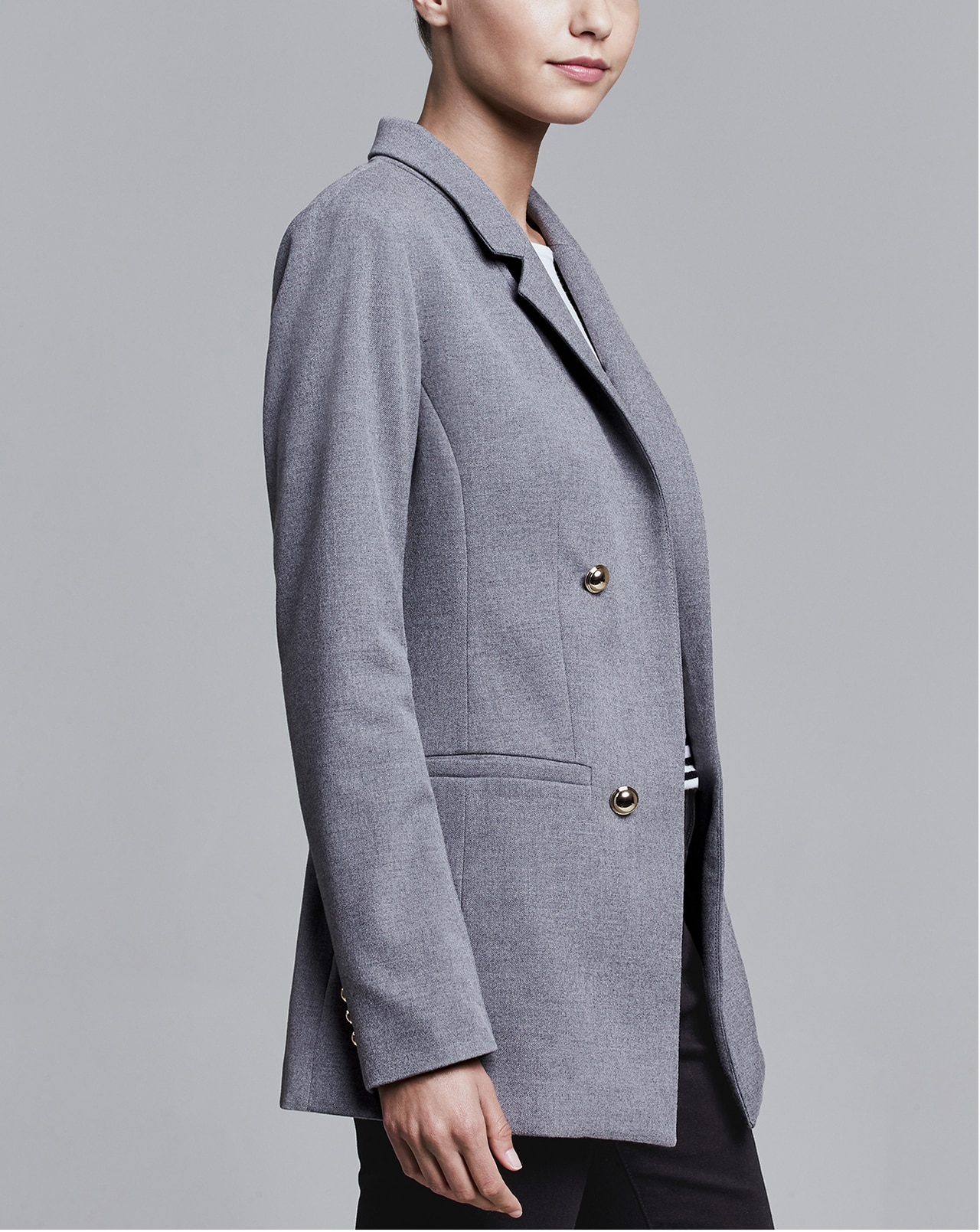 classic blazer thumbnail fit back