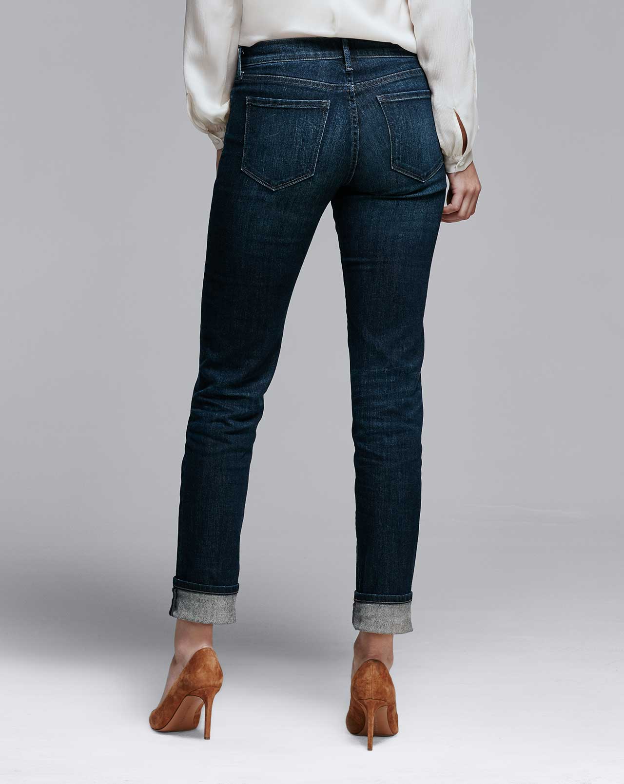 straight fit denim thumbnail back