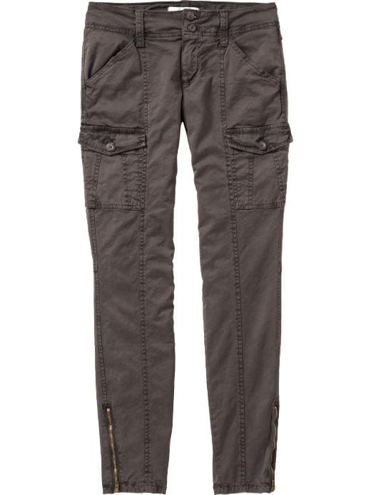 Old Navy Womens Ankle-Zip Skinny Cargos