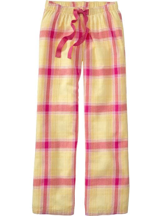 Old Navy Womens Printed Flannel Lounge Pants
