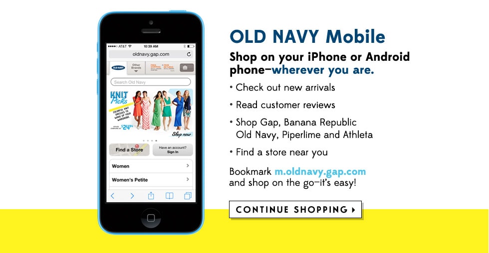Old Navy Mobile