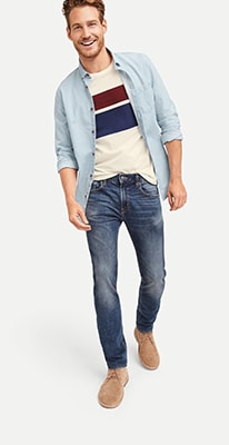 old navy mens denim shorts