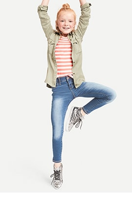 old navy ripped jeans girls