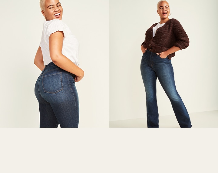 women's non stretch bootcut jeans