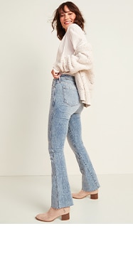 old navy liquid repelling jeans