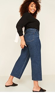 old navy wide leg pants