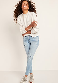 Old navy size 4 jeans clearance