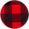 Image of red and black plaid fabric swatch