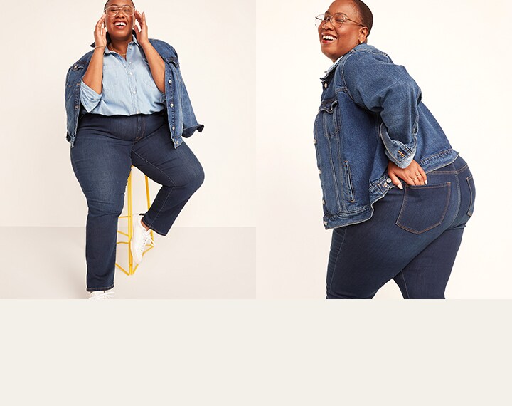 Power Slim Straight Jeans 