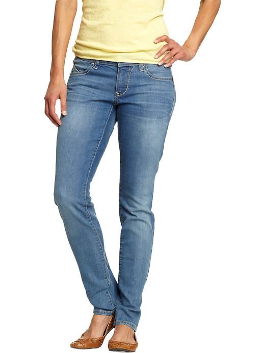 View large product image 1 of 1. Mid-Rise Original Skinny Jeans for Women