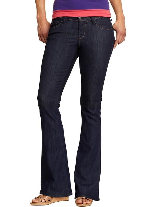 View large product image 1 of 1. Women's Skinny Mini-Flare Jeans