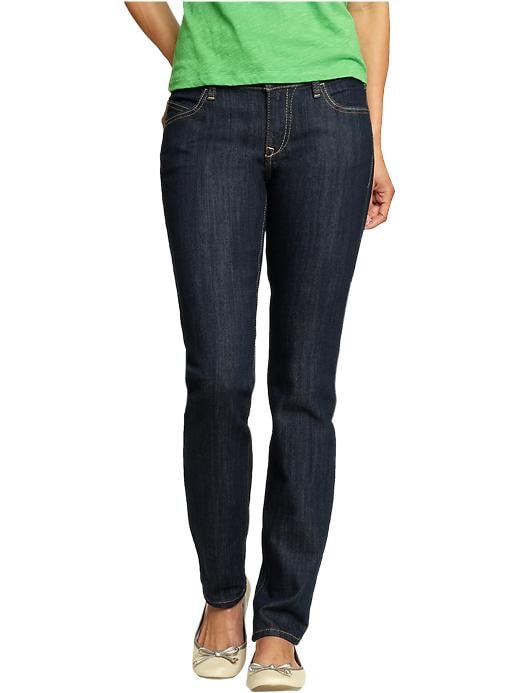 View large product image 1 of 2. Mid-Rise Original Skinny Jeans for Women