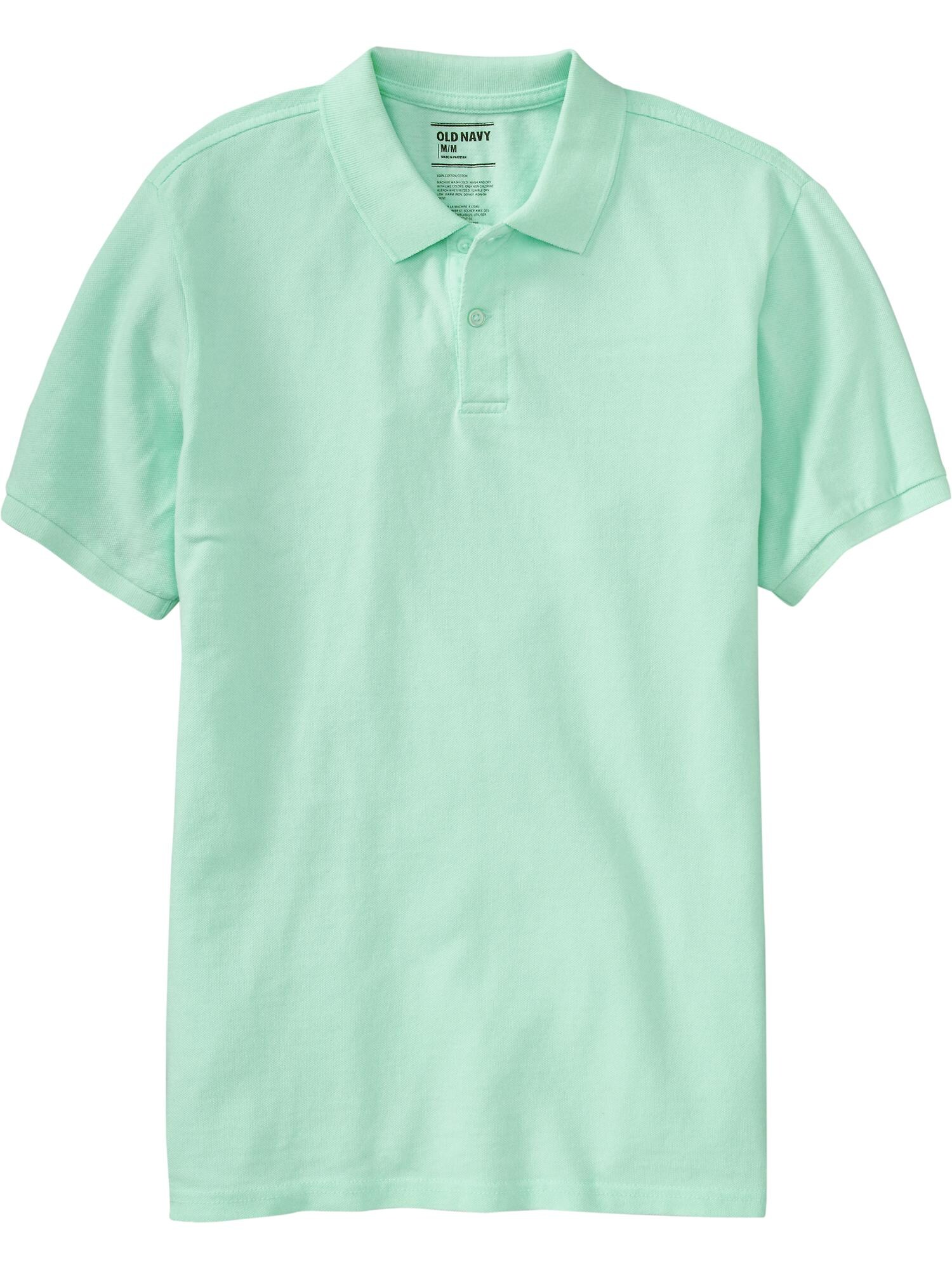 Men's Pique Polos Old Navy