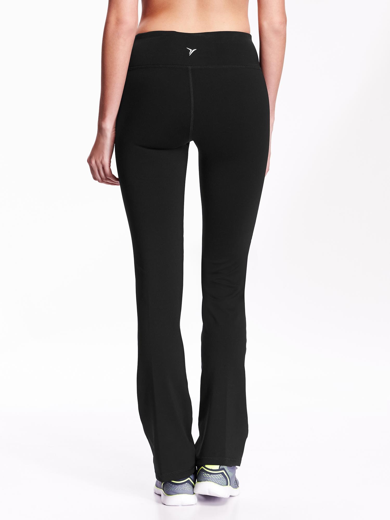 High-Rise Boot-Cut Compression Pants for Women