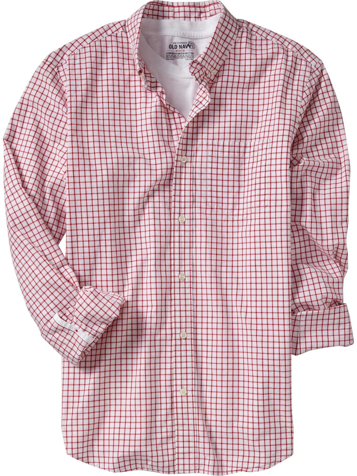 RegularFit Classic Shirt For Men Old Navy