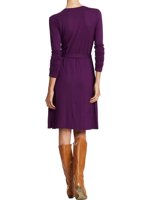 Women's Long-Sleeved Wrap Dresses | Old Navy