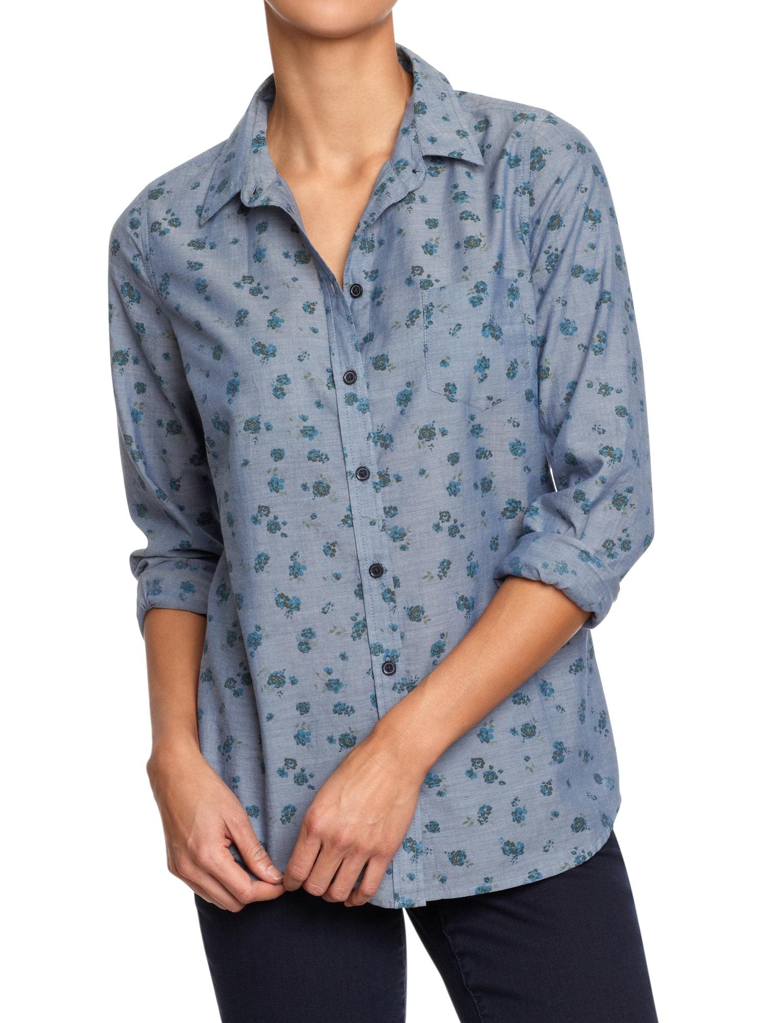 Women's Lightweight Patterned Shirts | Old Navy
