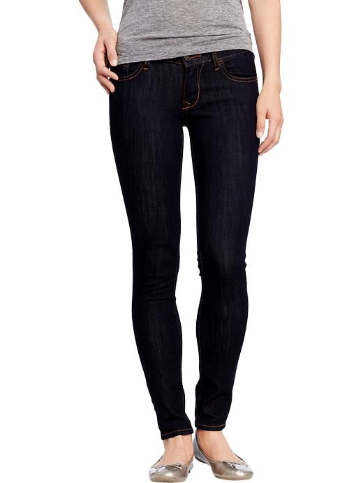 View large product image 1 of 1. Low-Rise Rockstar Super Skinny Jeans for Women
